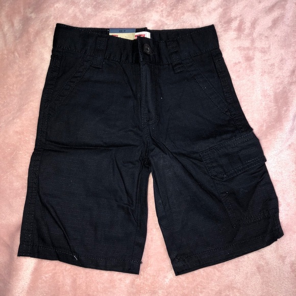 Levi's Other - NWT Boys Levi’s Black Cargo Shorts 3T
